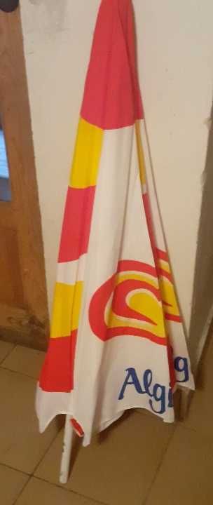 Parasol ogrodowy Algida, Koral - 7 sztuk