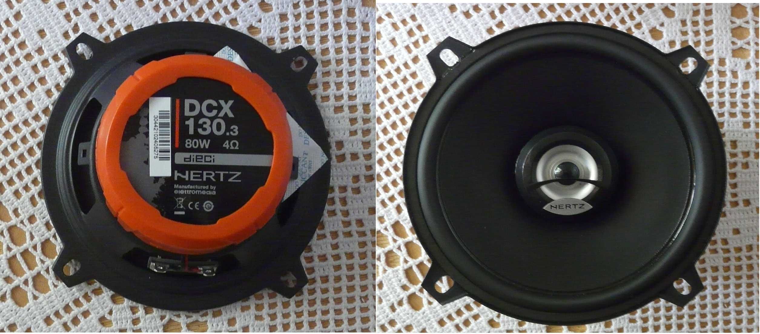 Colunas Hertz DCX 130.3 Coaxial – Som de Alta Performance!