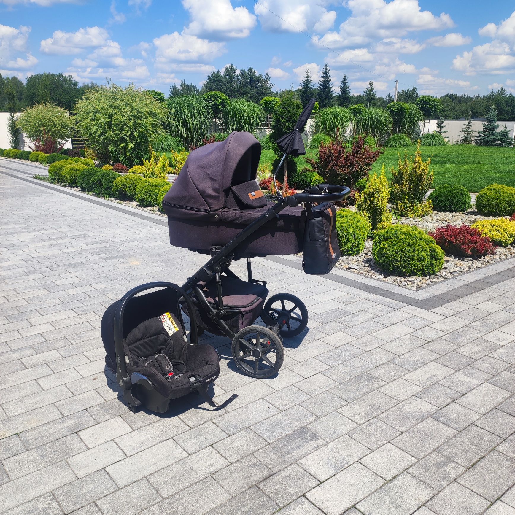 Wózek gondola Bexa  fotelik Maxi Cosi