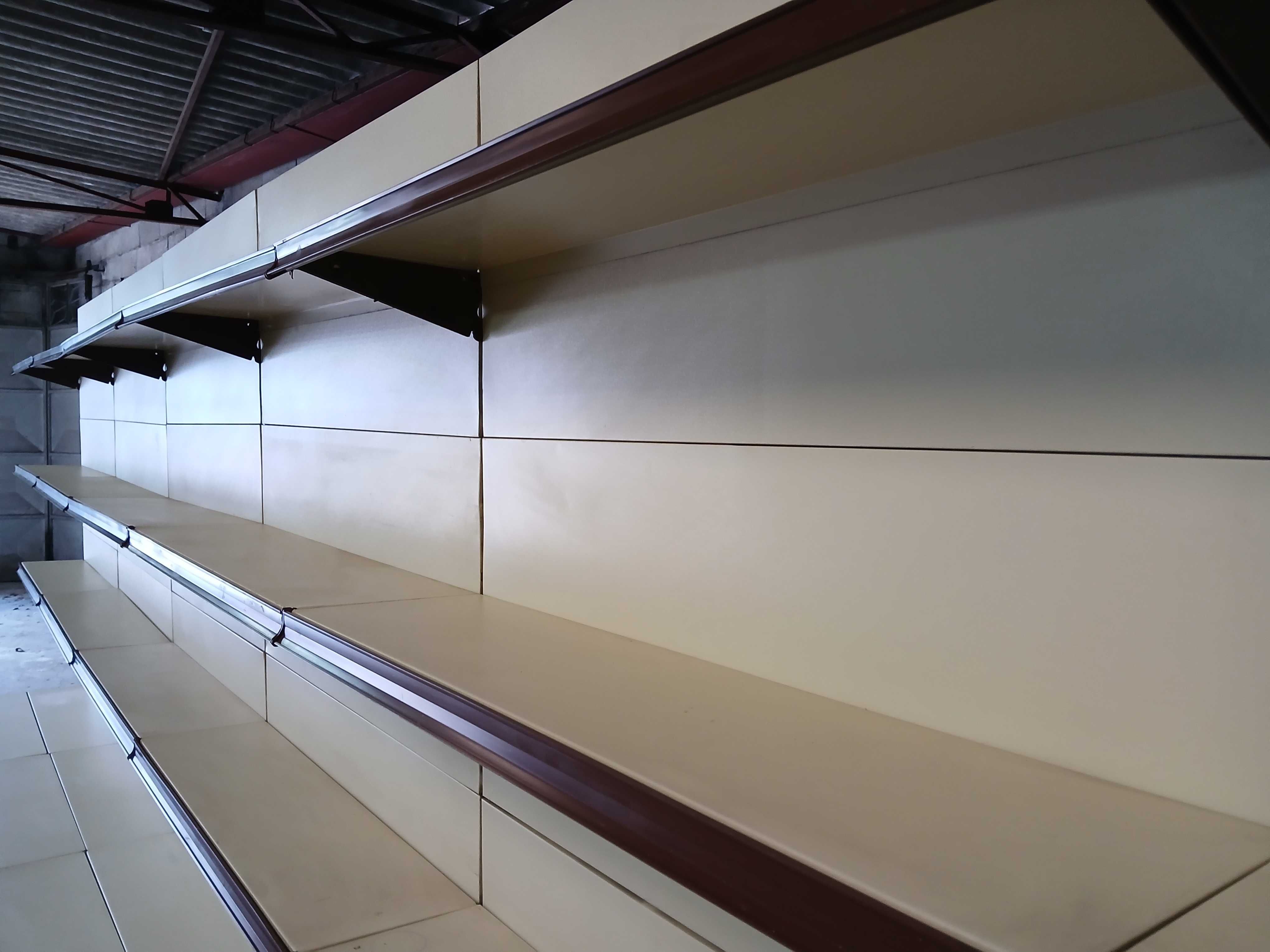Estantes / Prateleiras Supermercado ou outros Estb.Comerciais- 6 x 1mt