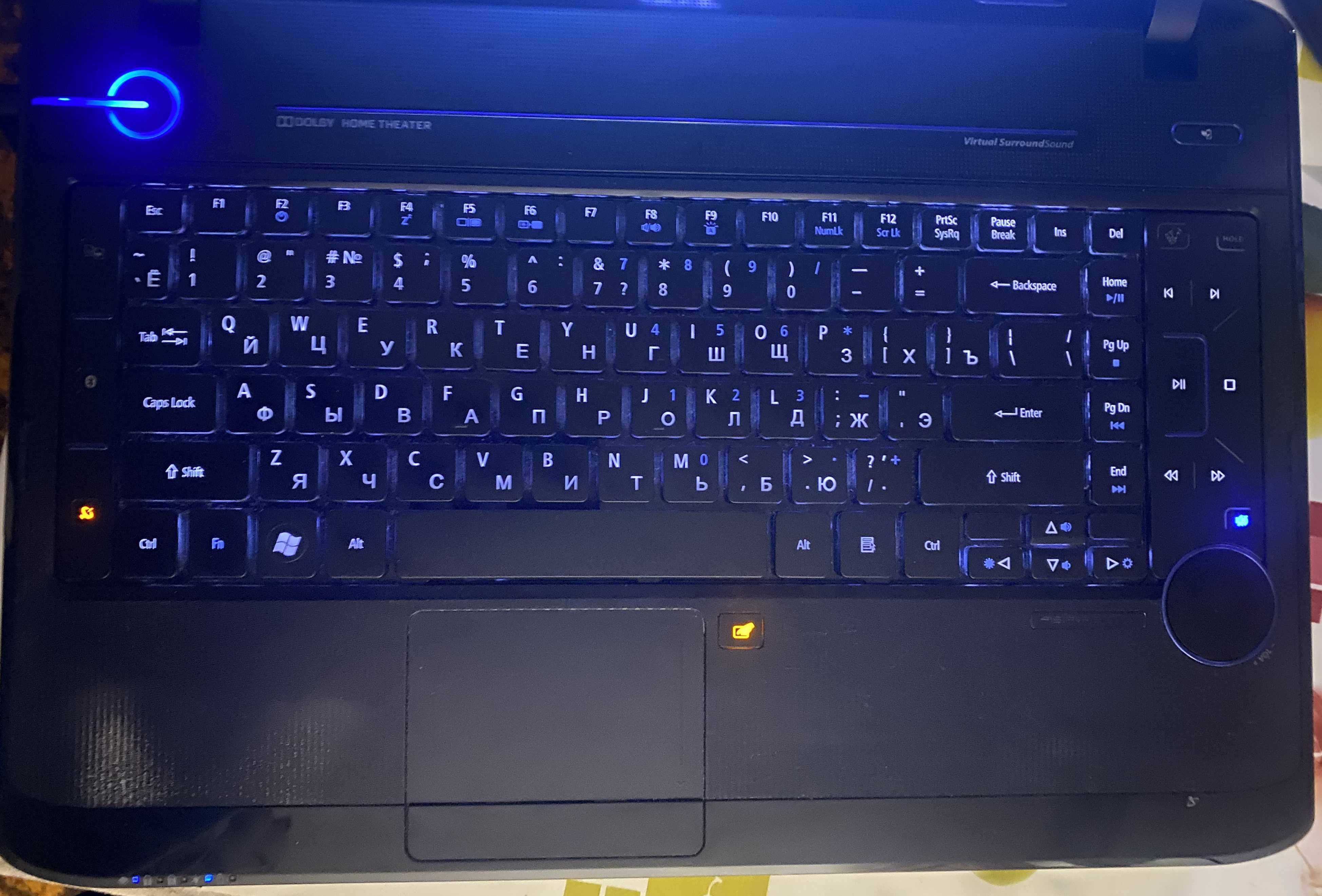 Ігровий Ноутбук Acer 5935G T9550 RAM 6Gb HDD 320Gb GeForce GT 240M 1Gb