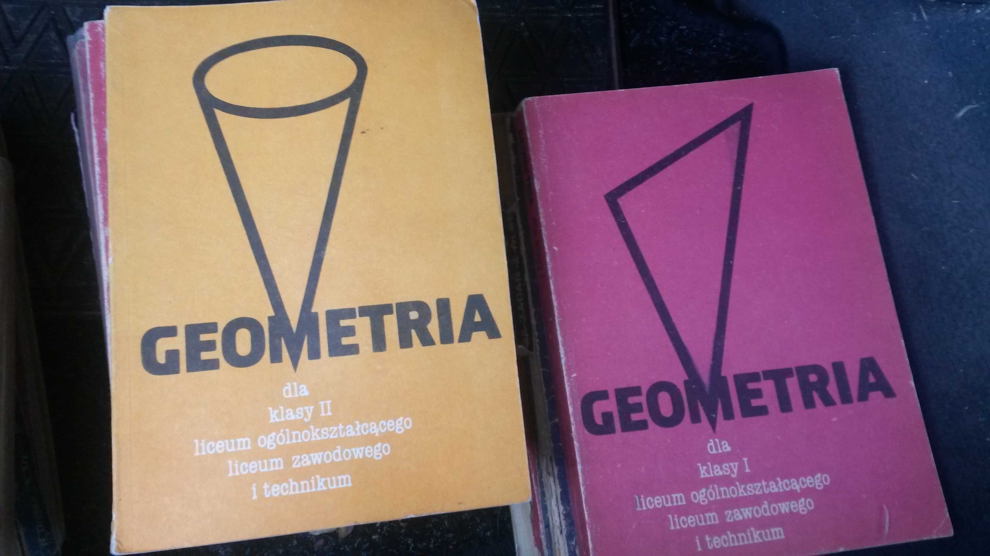 Podreczniki ksiażki matematyka algebra geometria zbiór zadań stare wyd