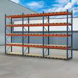 Regał magazynowy Polypal 1045cm, zestaw 45 palet MAX.500/MP