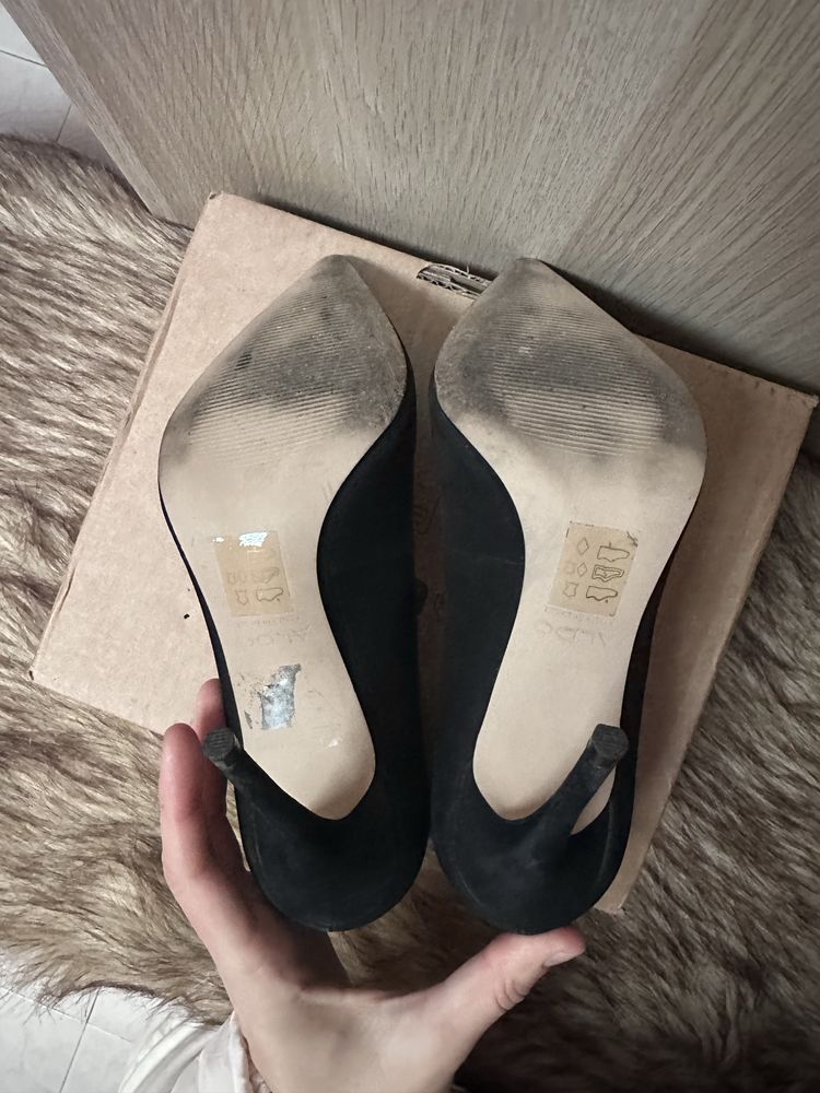 ALDO - Sapatos Pumps Altos Pretos - ref Stessy (37)