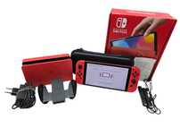 Konsola Nintendo Switch OLED HEG-001 Mario Red Edition - Zestaw