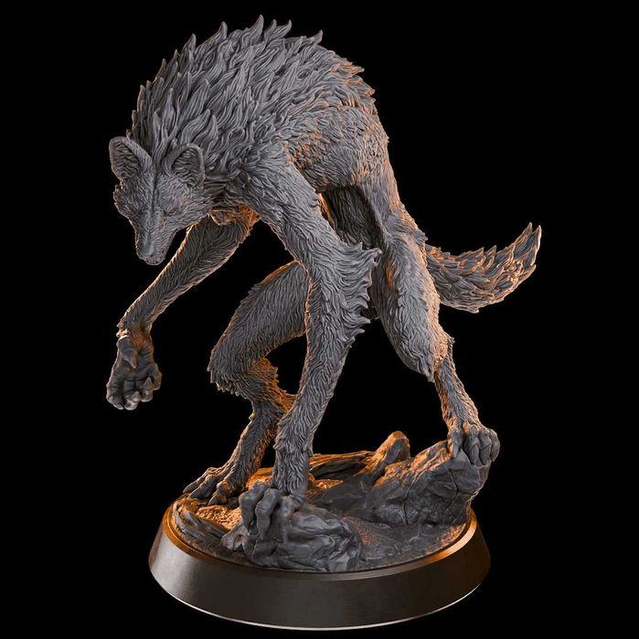 Figurka Wilkołaka – 32 mm wysokości