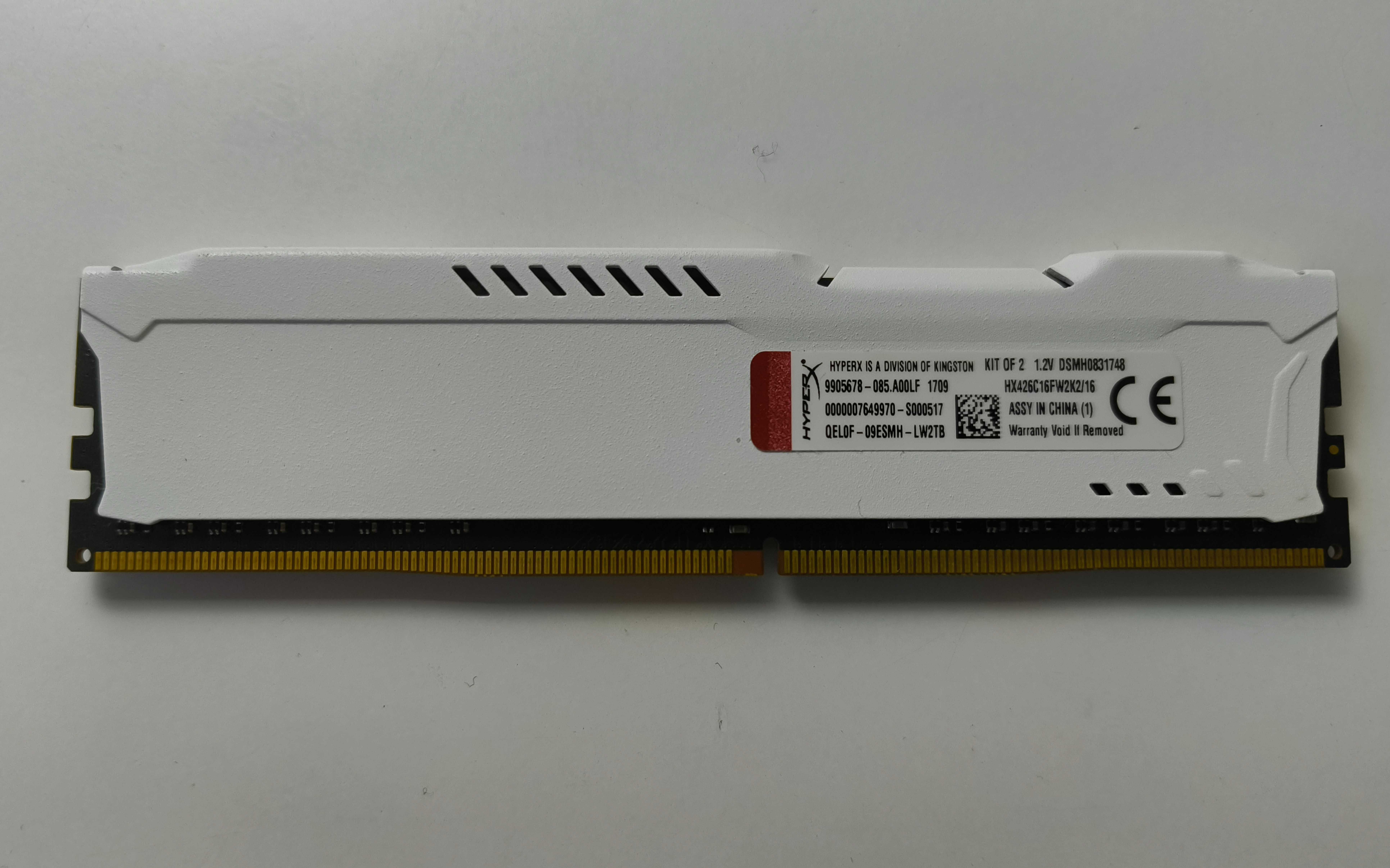 HyperX 16GB 2666MHz (2x8GB)