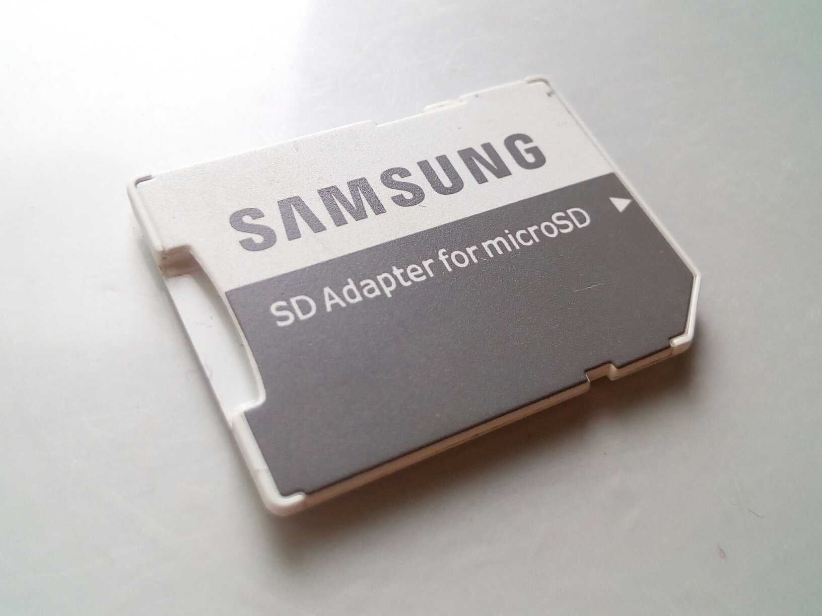 Адаптер-переходник Samsung micro SD для карт памяти