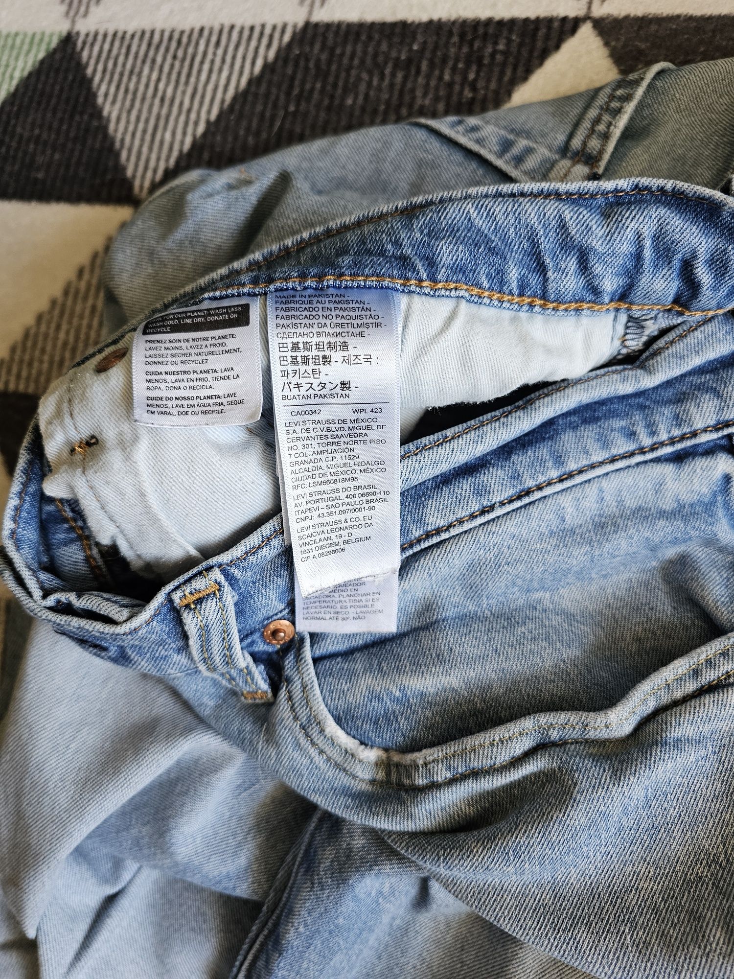 Spodnie jeansowe LEVIS, W34 L32