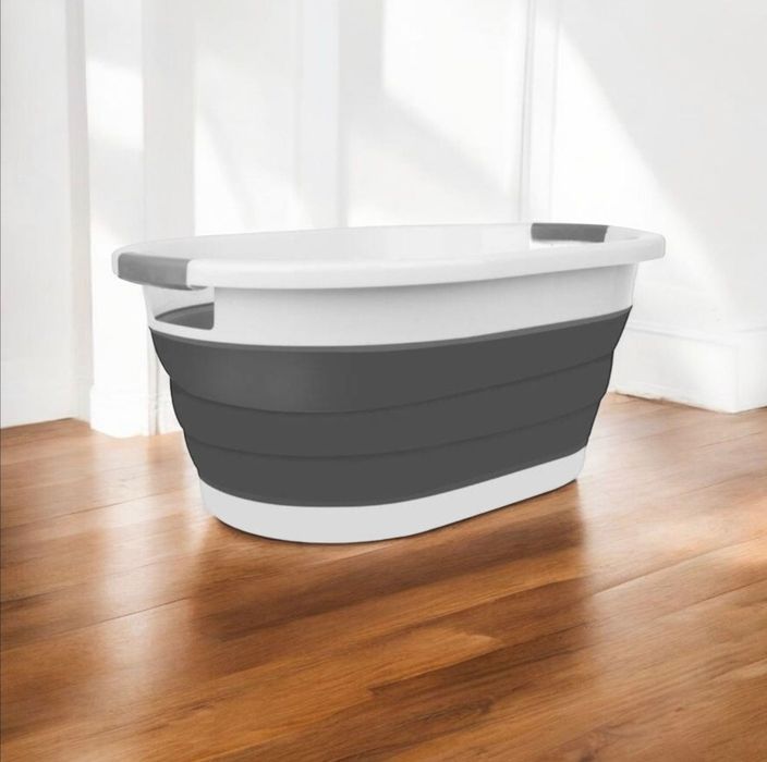 Nowa składana miska kosz na pranie 24L