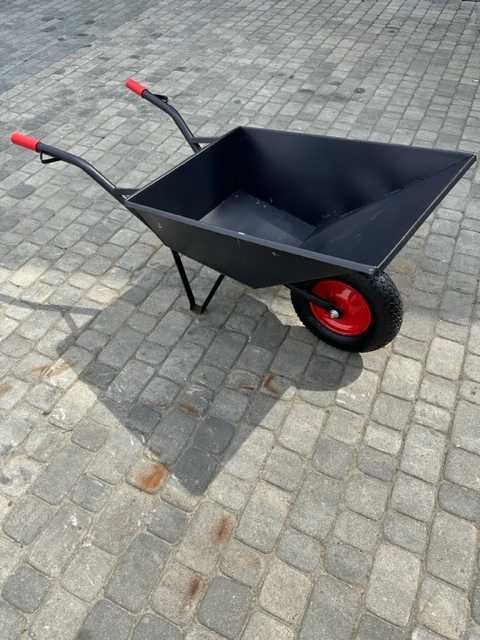 Taczka budowlana polska solidna 90L gruba blacha 1,7 mm
