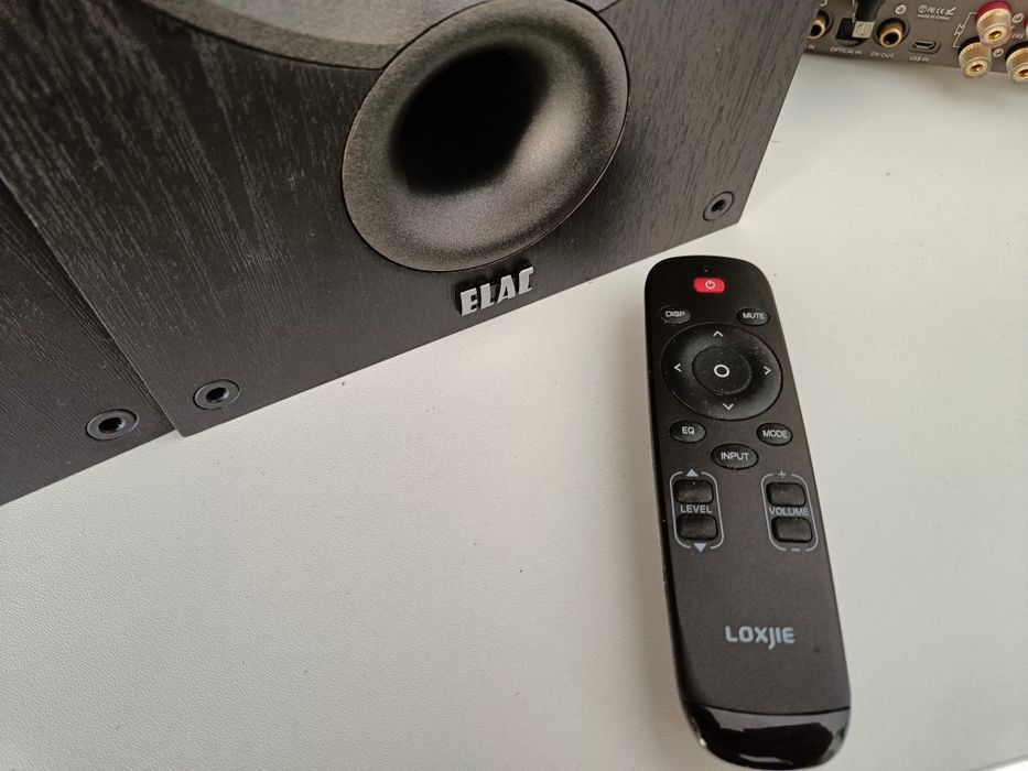 Kolumny Elac Debut B6.2 + DAC Loxjie A30 + sub yamaha- gotowy zestaw