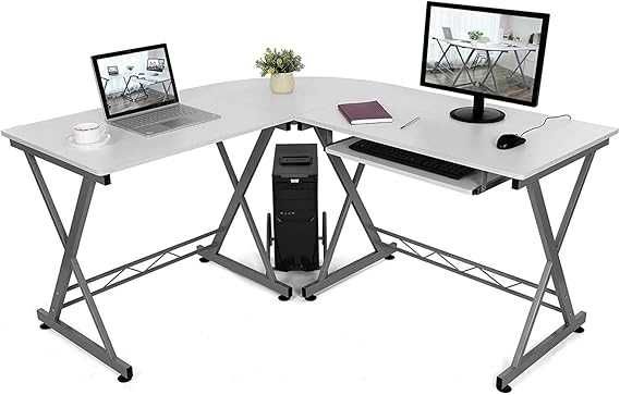 Stolik pod komputer, biurko narożne białe. Nowe. Okazja