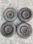 Felgi Fiat 14 4x98 opony Cooper 175/65 6mm