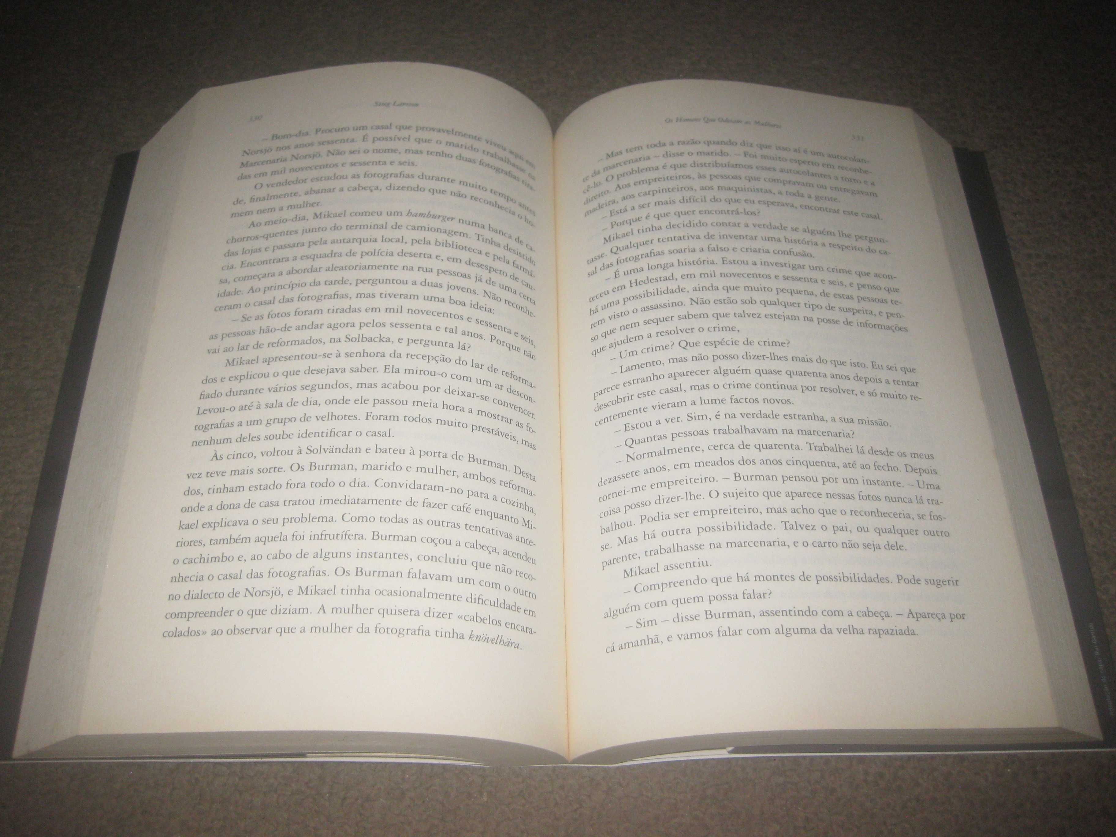 Livro “Os Homens Que Odeiam As Mulheres" de Stieg Larsson