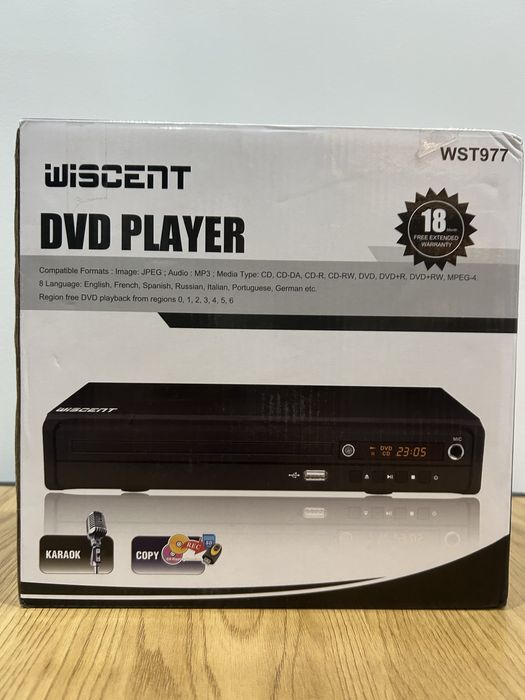Odtwarzacz DVD Wiscent WST977