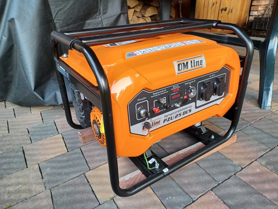 Agregat prądotwórczy Oleo-Mac OM Line PZU 25 DCS 2000W 230V benzyna