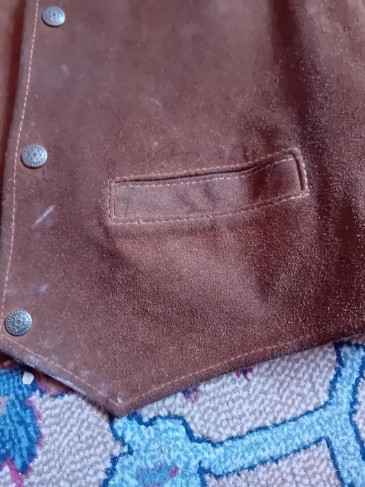 Colete de camurça pequeno