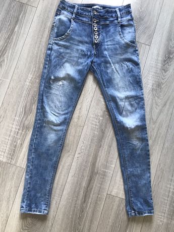 Spodnie jeansy rurki rozm. 36