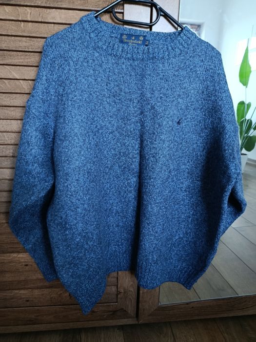 Sweter unisex granatowy