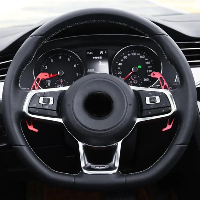 vw golf 5/6/7 manete dsg capas espelho piscas patilhas volante