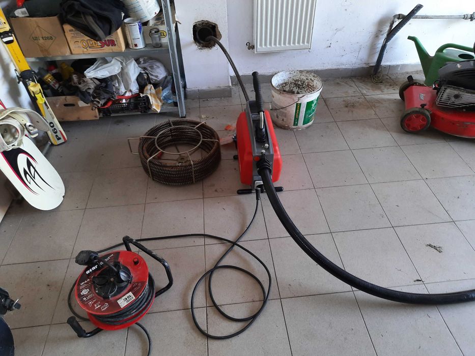 Udrażnianie, przepychanie rur, kanalizacji 24/7 mechanicznie oraz WUKO