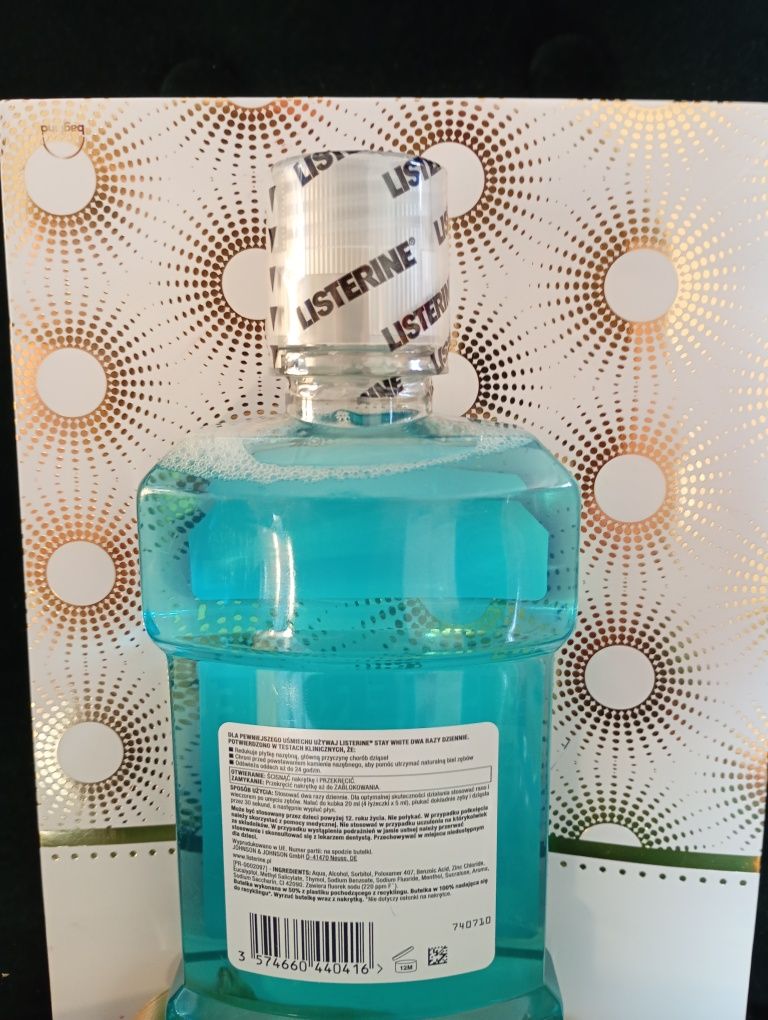 Płyn do płukania jamy ustnej listerine bardzo tanio 500 ml 1 szt.