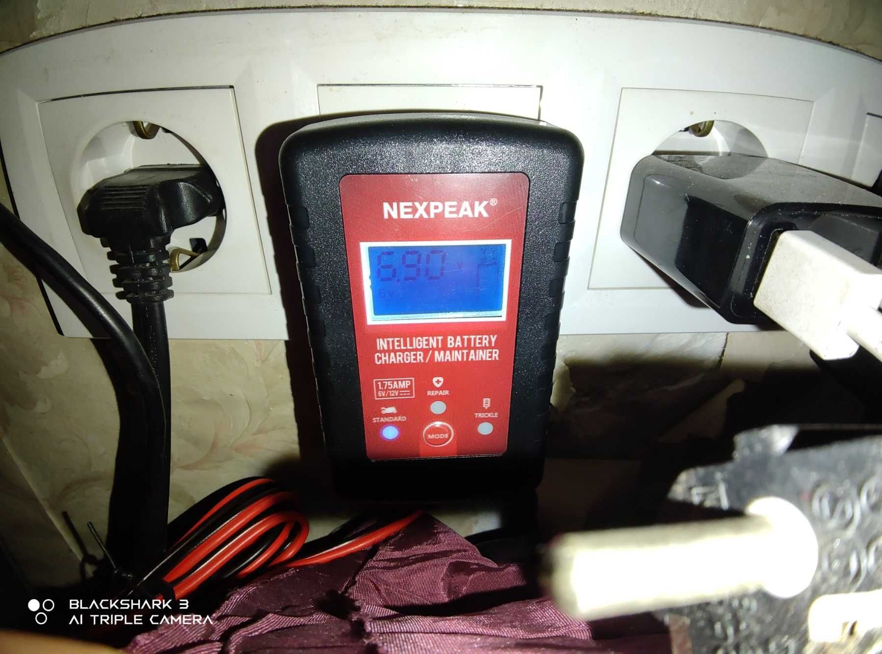 Зарядное устройство для слаботоковых аккумуляторов NEXPEAK 6-12V 1.75A