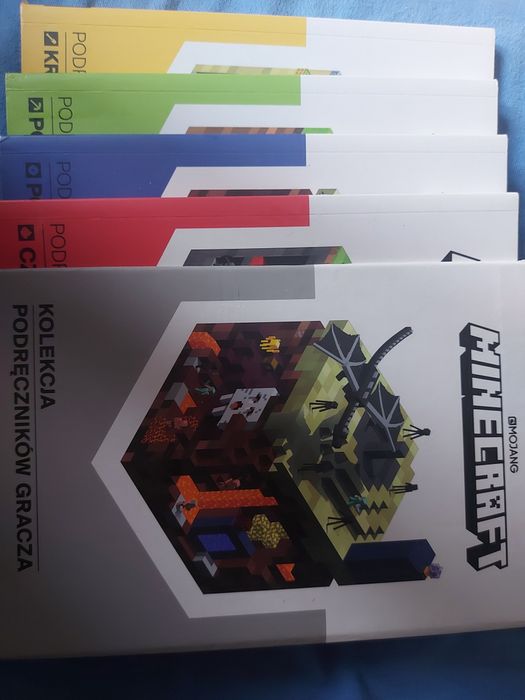 Książki minecraft do zaczęcia rozgrywki