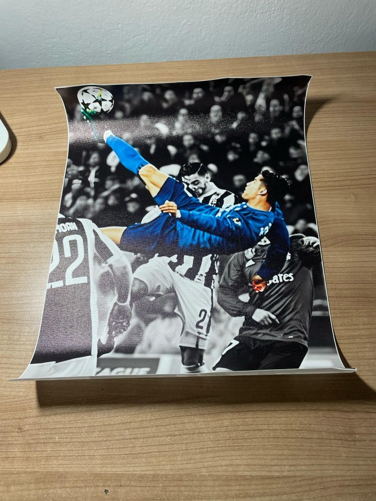 Plakat piłkarki Ronaldo