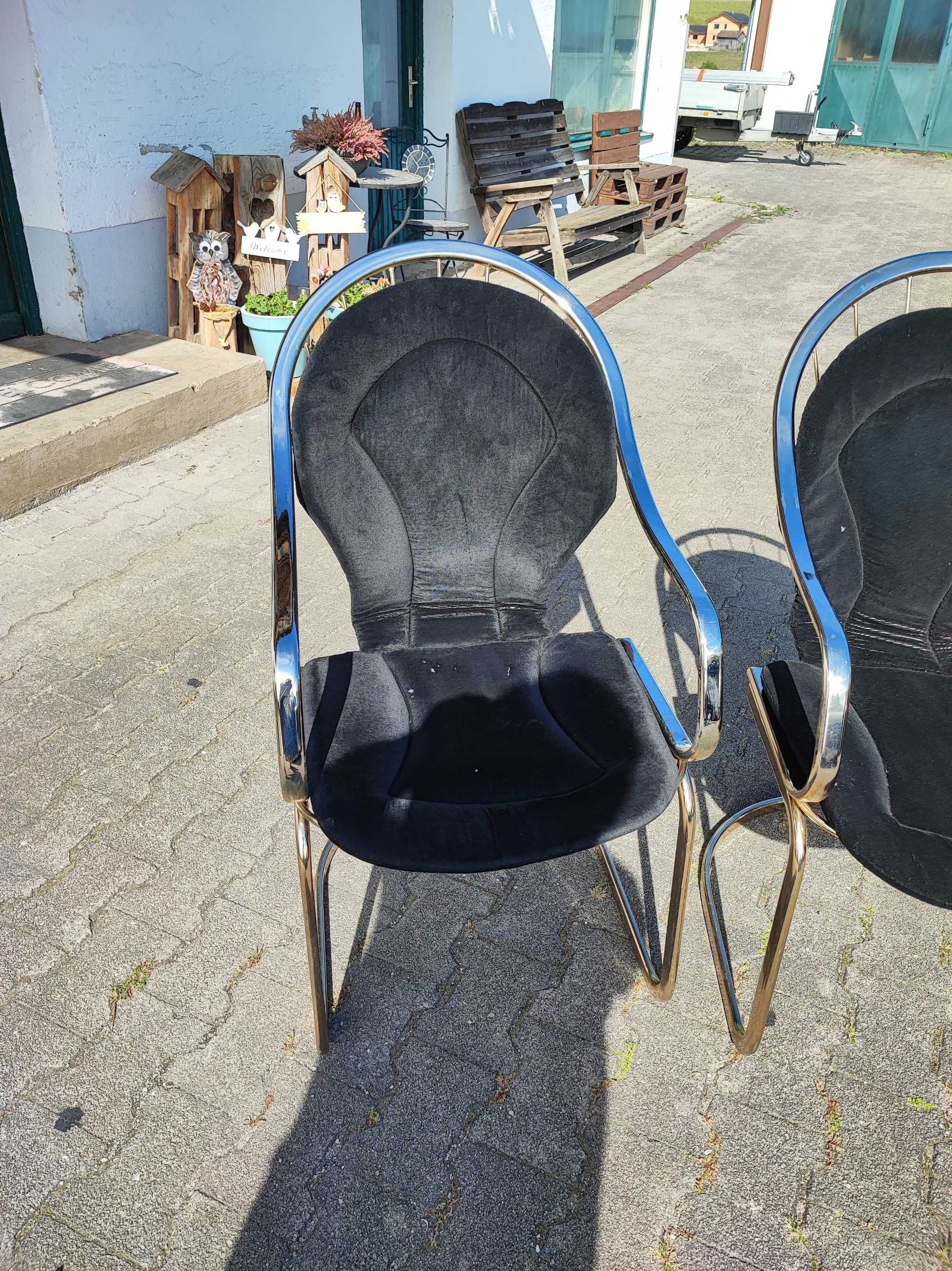 Krzesła - fotele - Gastone Rinaldi - Italia - Vintage .