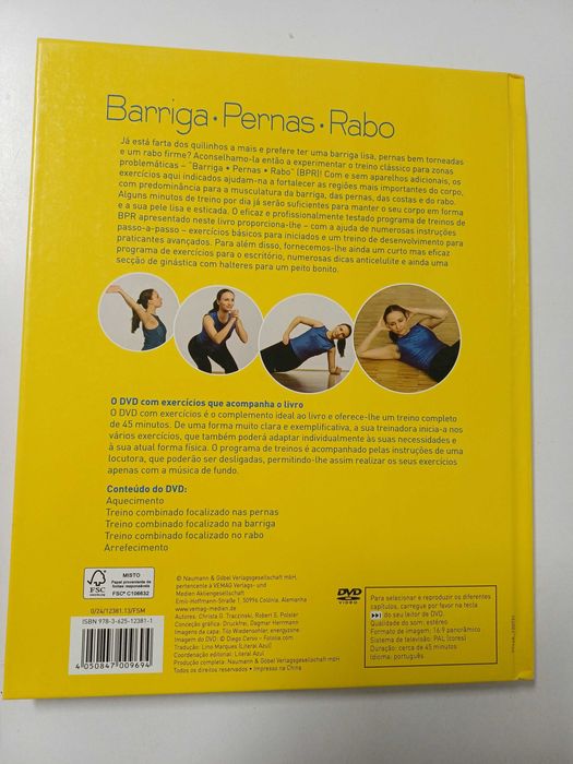 Livro Programa de exercícios para praticar em casa