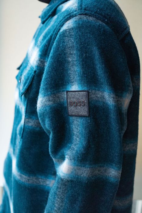 HUGO BOSS тепла сорочка осінь/зима M оригінал