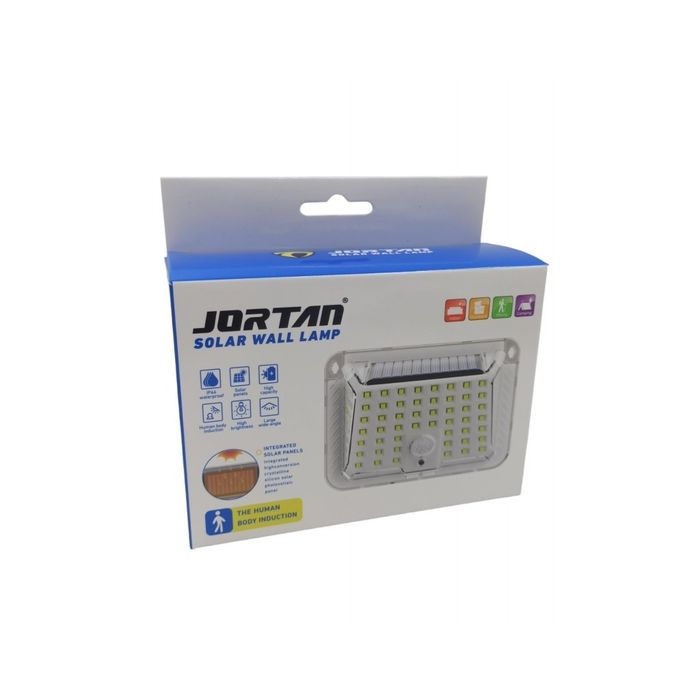 Lâmpada de Parede Solar Jortan 59-90LED