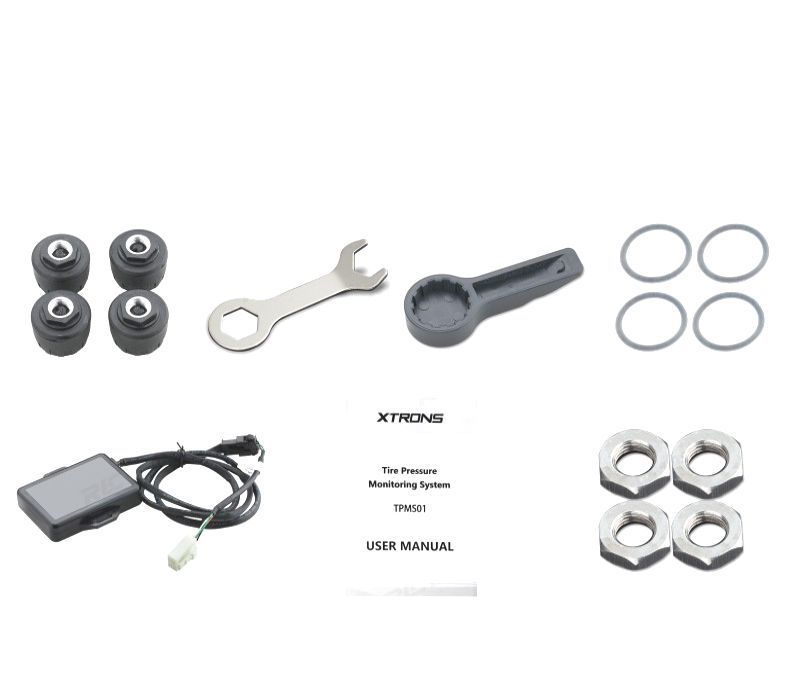 SENSORES DE PRESSÃO DE PNEUS PARA RADIOS ANDROID XTRONS