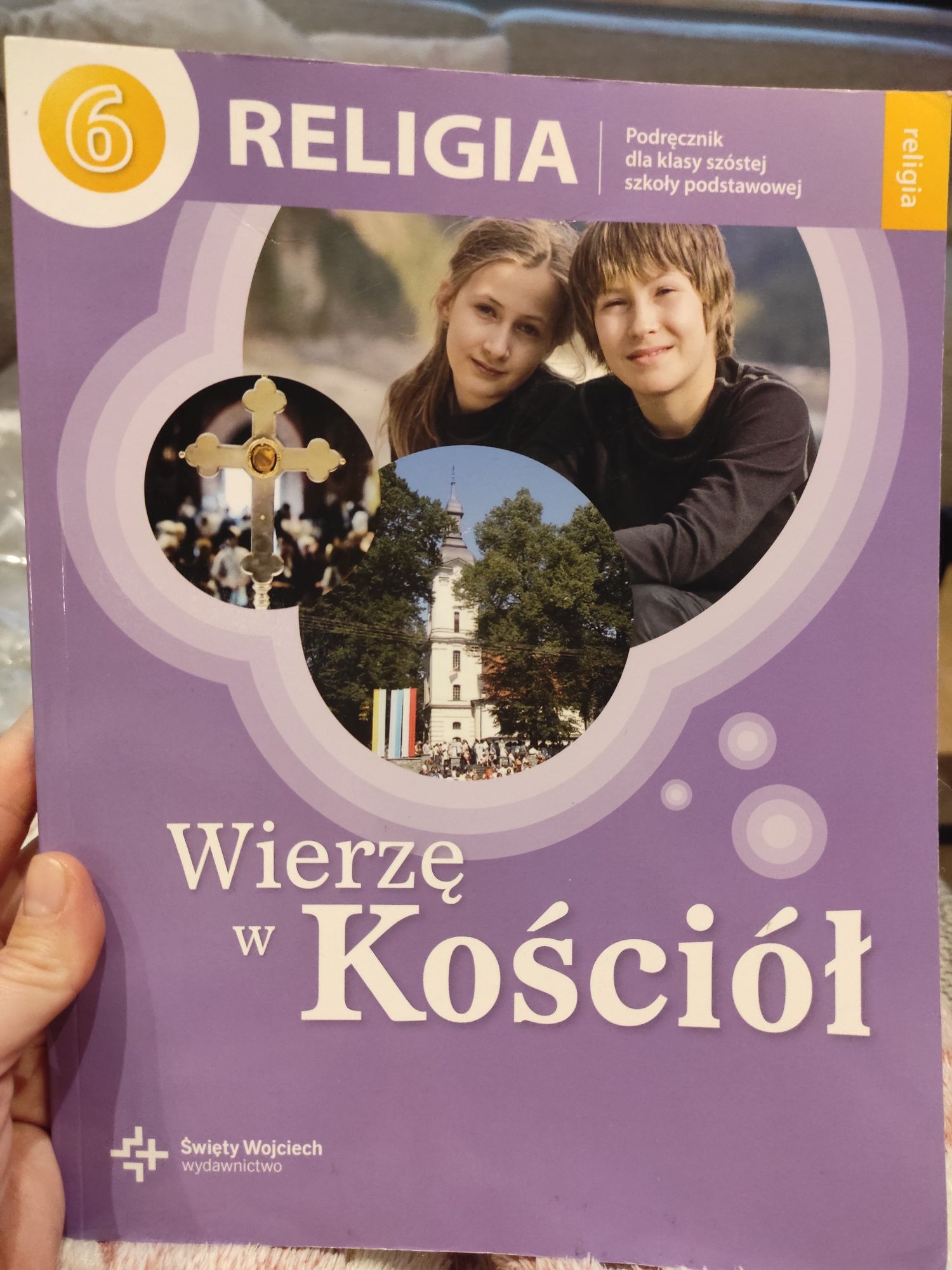 Wierzę w kościół, podręcznik klasa 6, wyd. Święty Wojciech