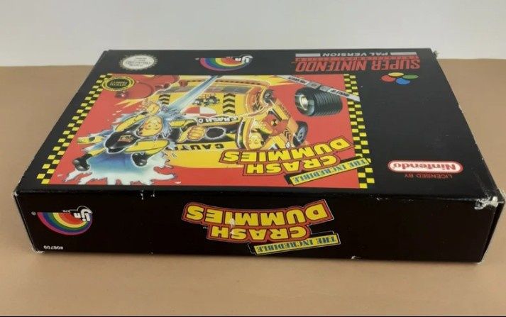 Theo incredible Crash dummies super nintendo