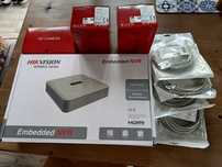 Zestaw do monitoringu 3 kamery Poe FHD z rejestratorem 1TB
