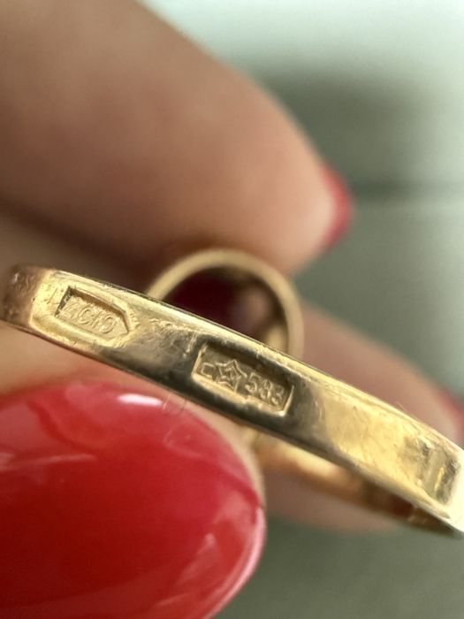 Золотое кольцо 583 пробы СЮЗ