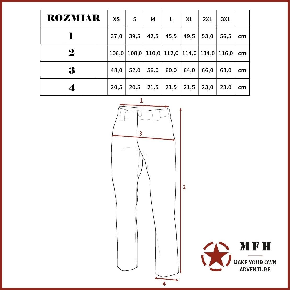 spodnie bojówki us m 97 sk 3xl