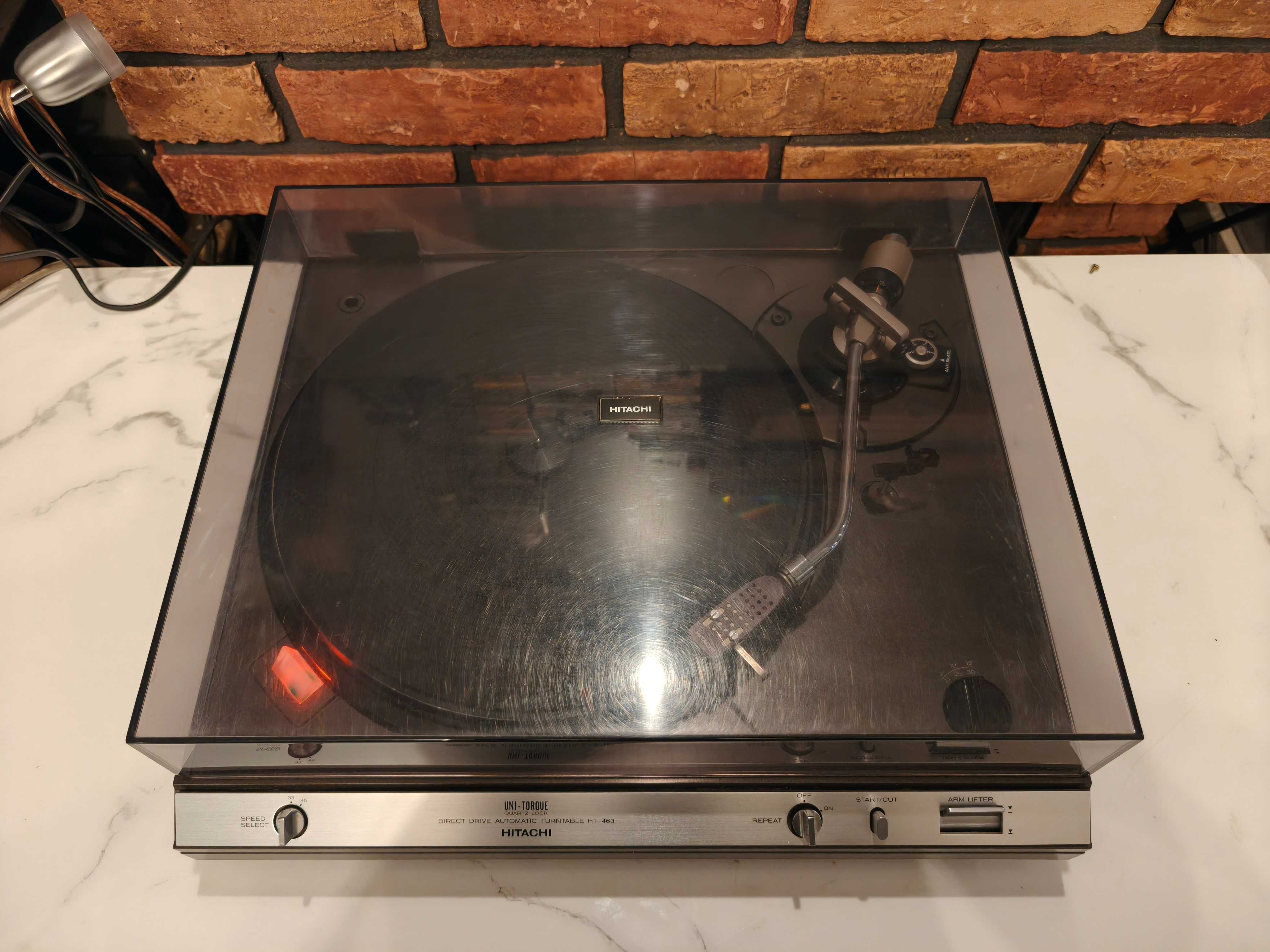 HITACHI HT-463 ! Gramofon Direct Drive Quartz ! Automat !