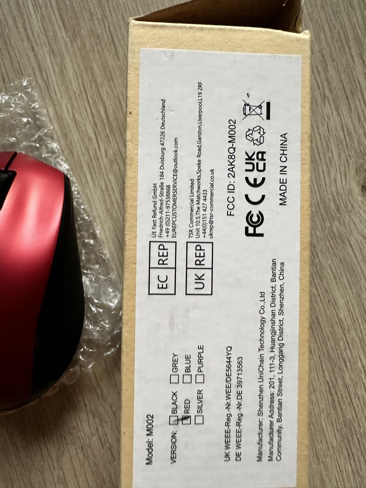 Tecknet mysz bezprzewodowa M002