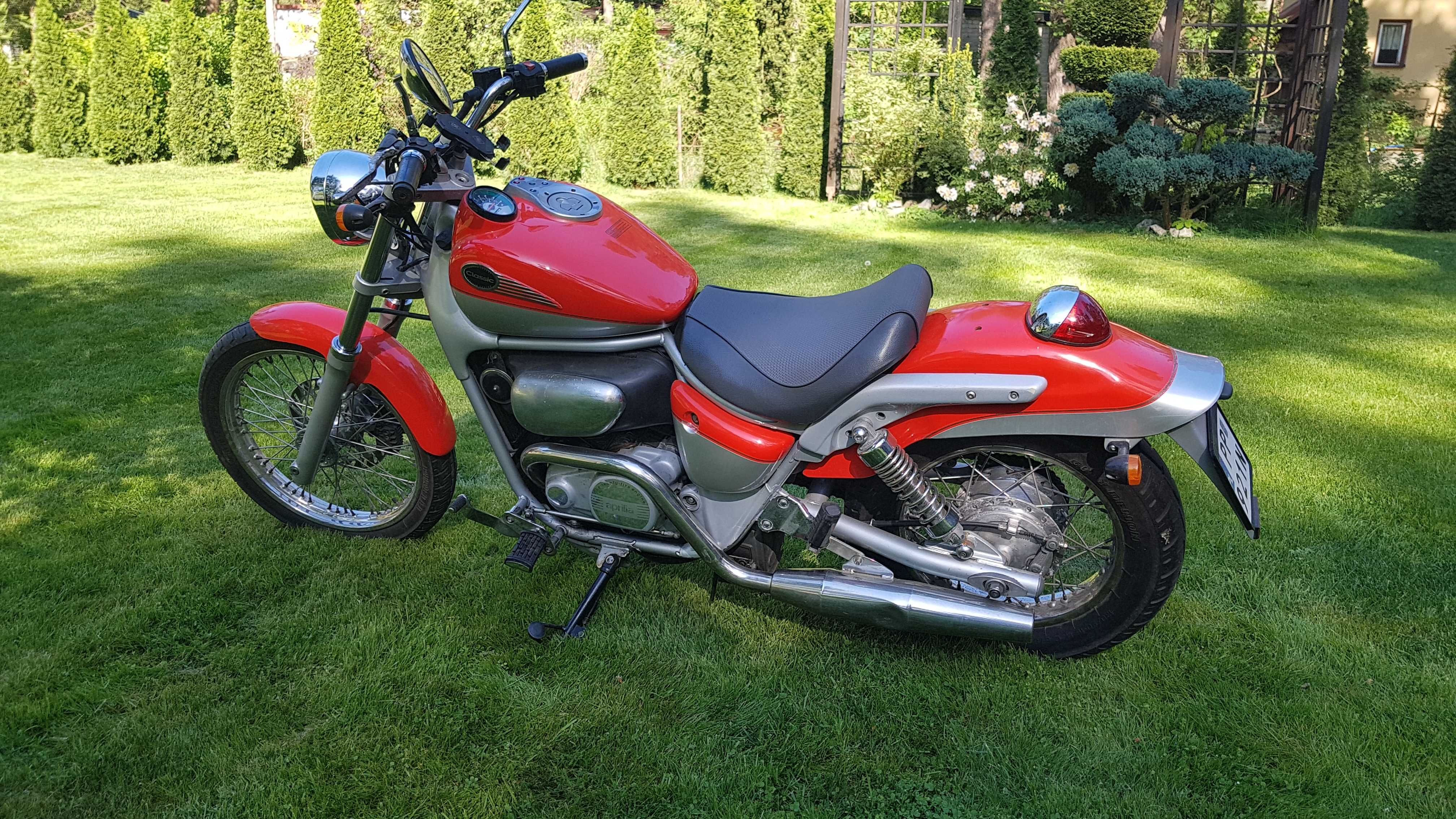 Aprilia Classic 125 dwa motocykle