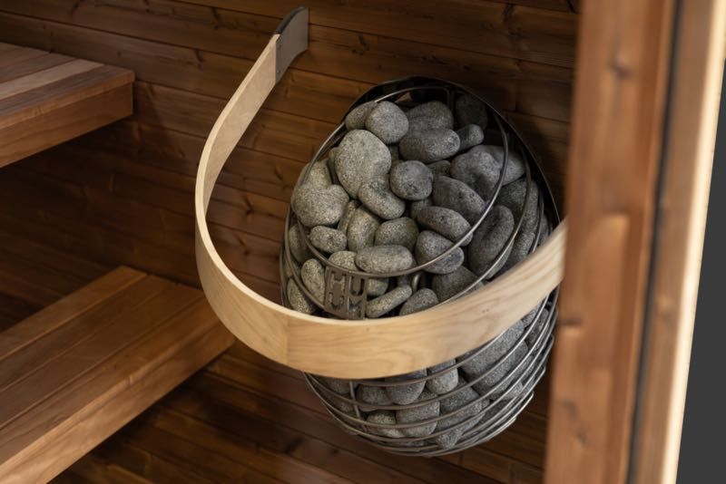 Sauna zewnętrzna Hanscraft Quadra X Premium szyba panoramiczna NOWOŚĆ!