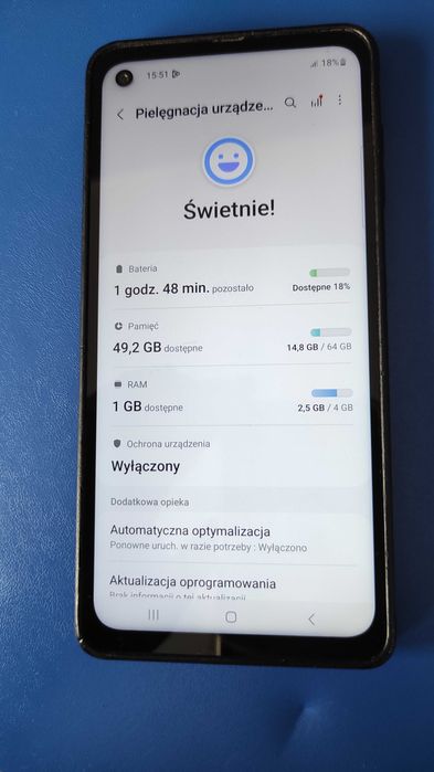 Samsung Galaxy Xcover Pro 64GB + ładowarka