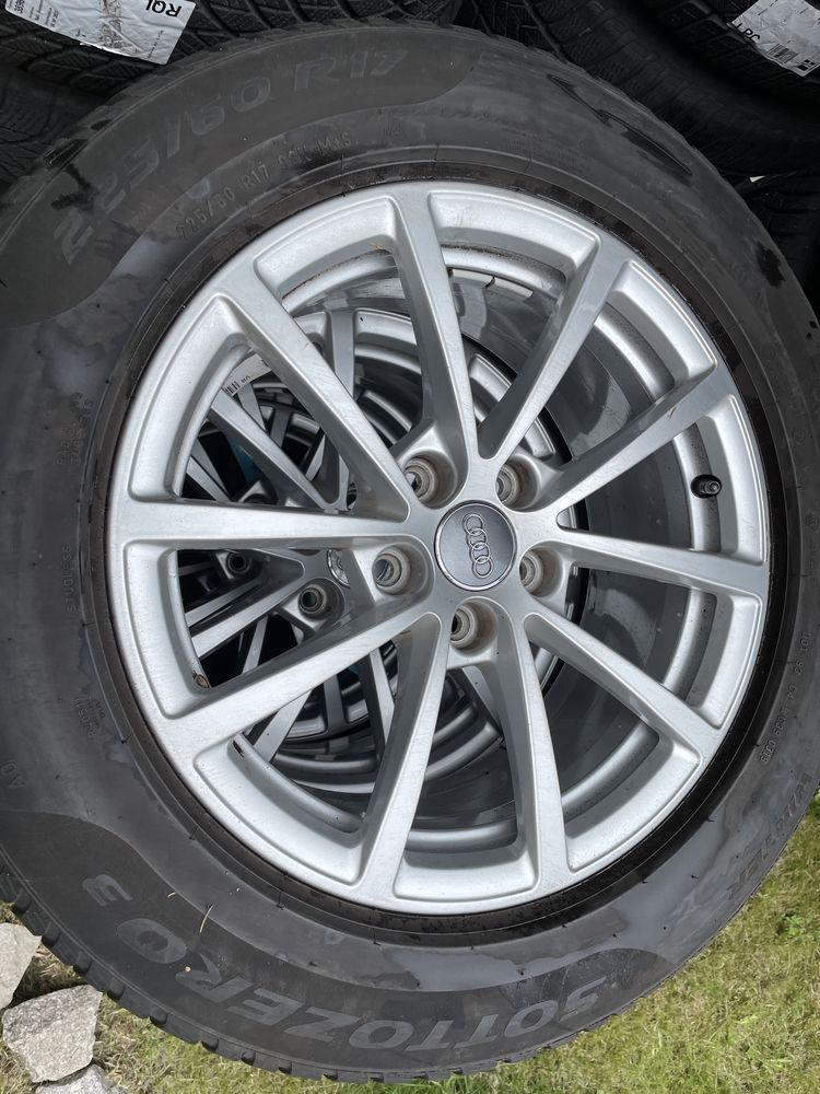 Koła OEM 17 VW Skoda Seat VW 225/60r17 5x112 7,5x17 ET36 Pirelli