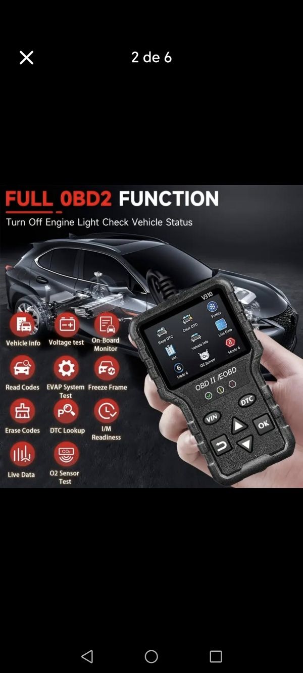 Ferramenta de diagnóstico OBD2