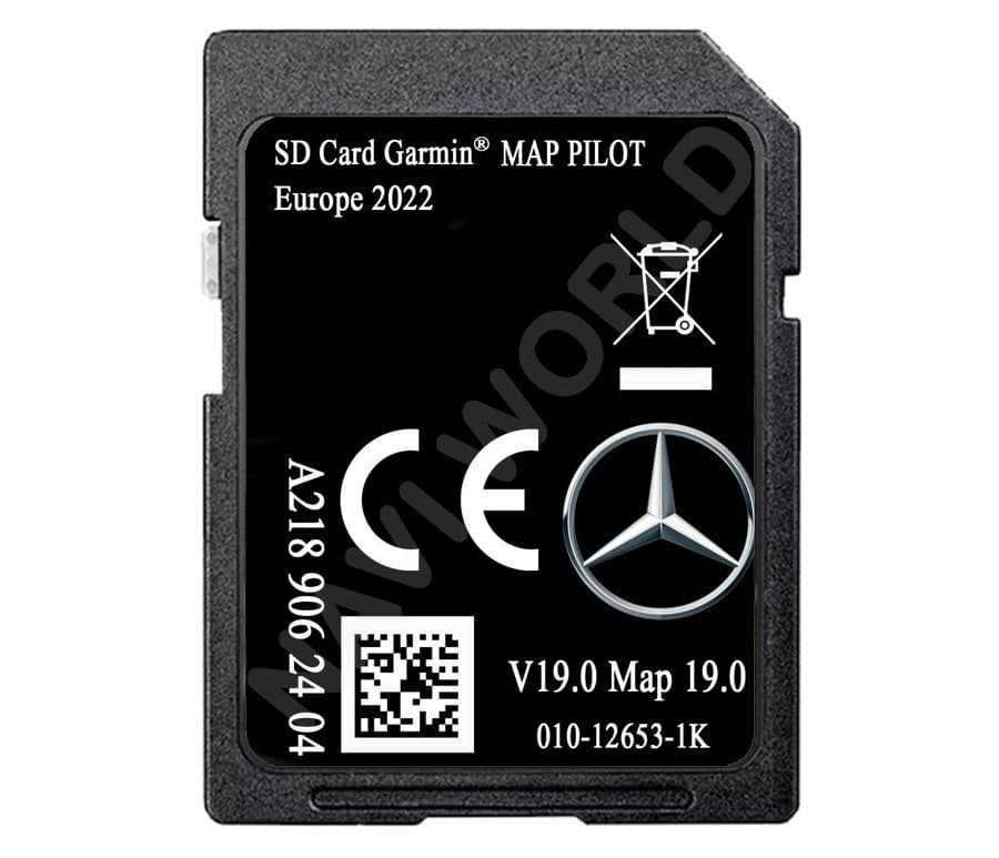 A2189062404 V19 Mercedes GARMIN MAP PILOT 2024 !!!