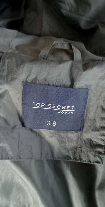 Płaszcz damski zimowy długi pikowany roz.M/L Top Secret