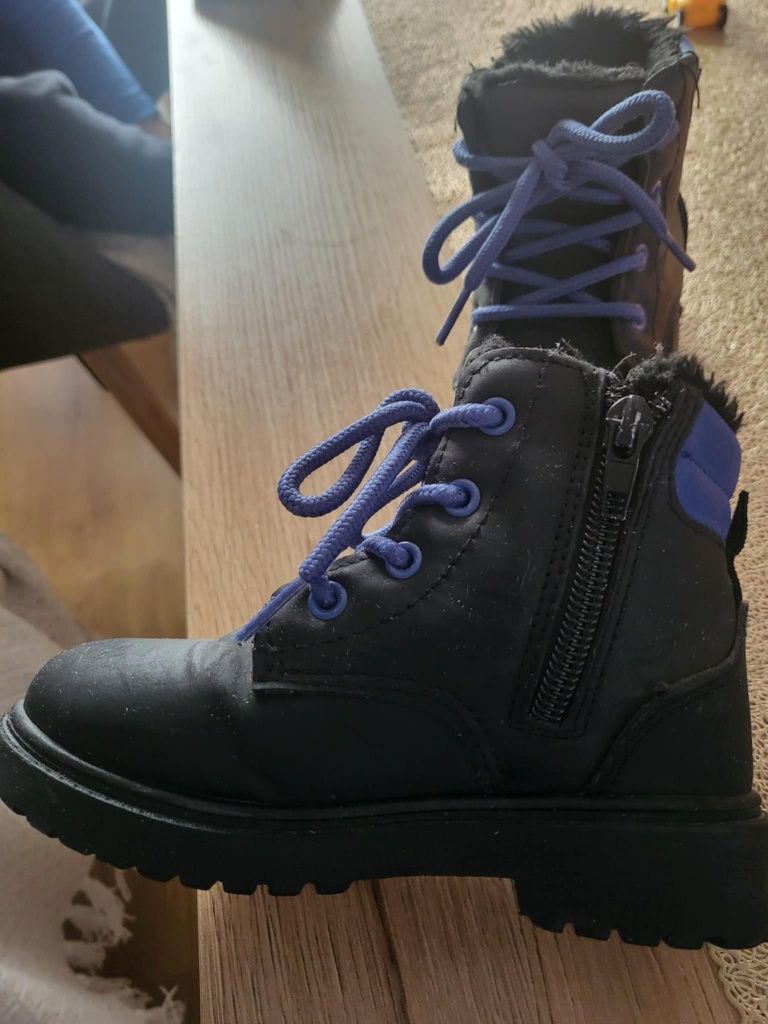 Ocieplane buty dla chłopca